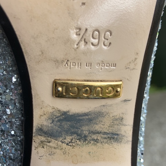 Vintage Gucci collector Glitter Shoes - Picture 7 of 9